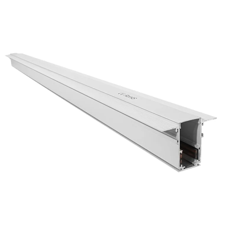 Tani Szyna Magnetyczna 1F Podtynkowa 100cm Biała 828 - Decorativi