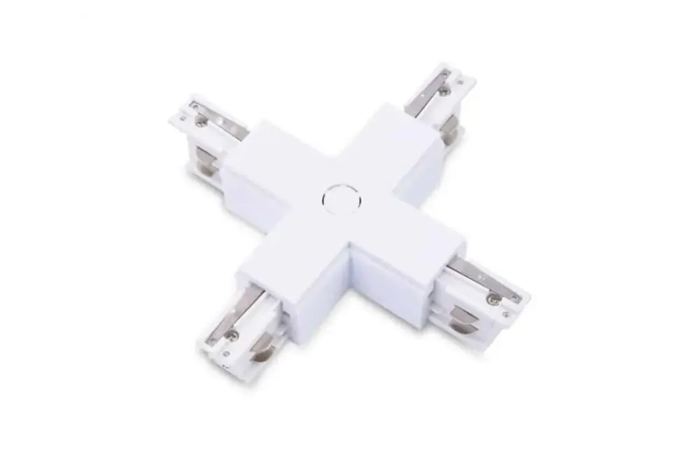 Szybka dostawa Azzardo Łącznik zasilający szynowy biały metalowy 16,5cm AZ4279 z serii 3Line