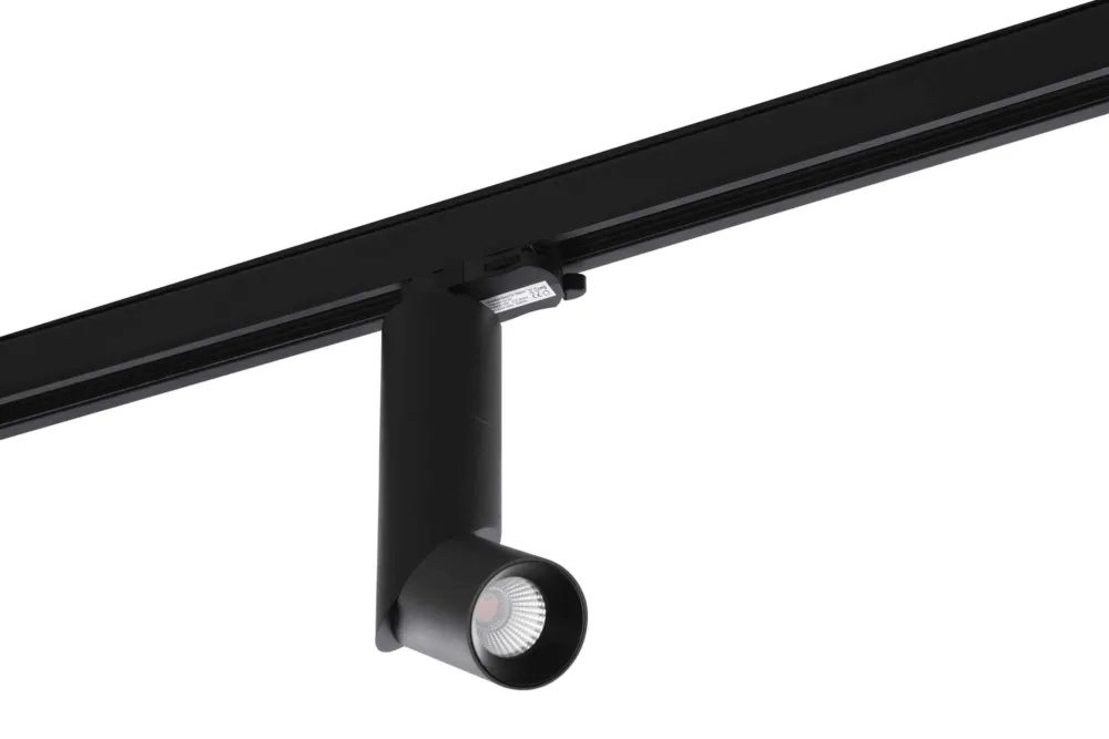 Azzardo Reflektor szynowy LED czarny metalowy 25,5cm AZ4183 z serii Santos Track 3Line Popularny