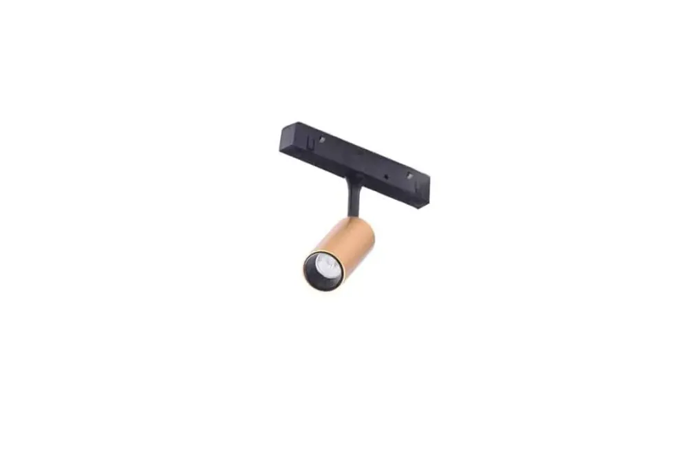 Oferta Azzardo Reflektor do szyn magnetycznych złoto-czarny metalowy AZ4591 z serii Nikki