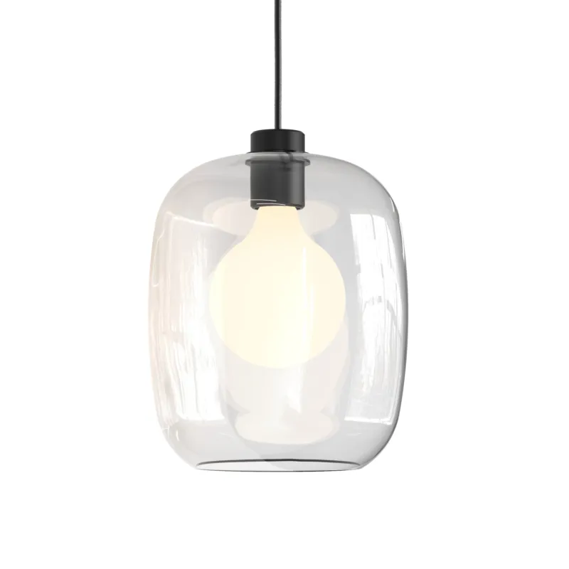 Abażur szklany przezroczysty Curve Glass 285 5041004 - Astro Lighting Tani