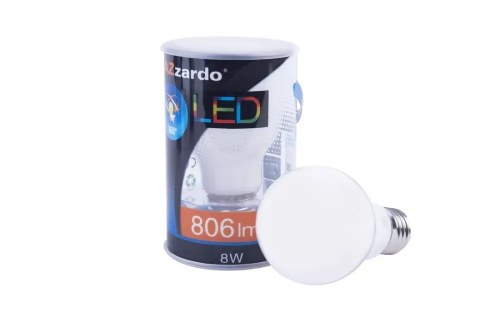 Zamów dziś Azzardo Żarówka LED E27 8W kulista ciepła AZ4019