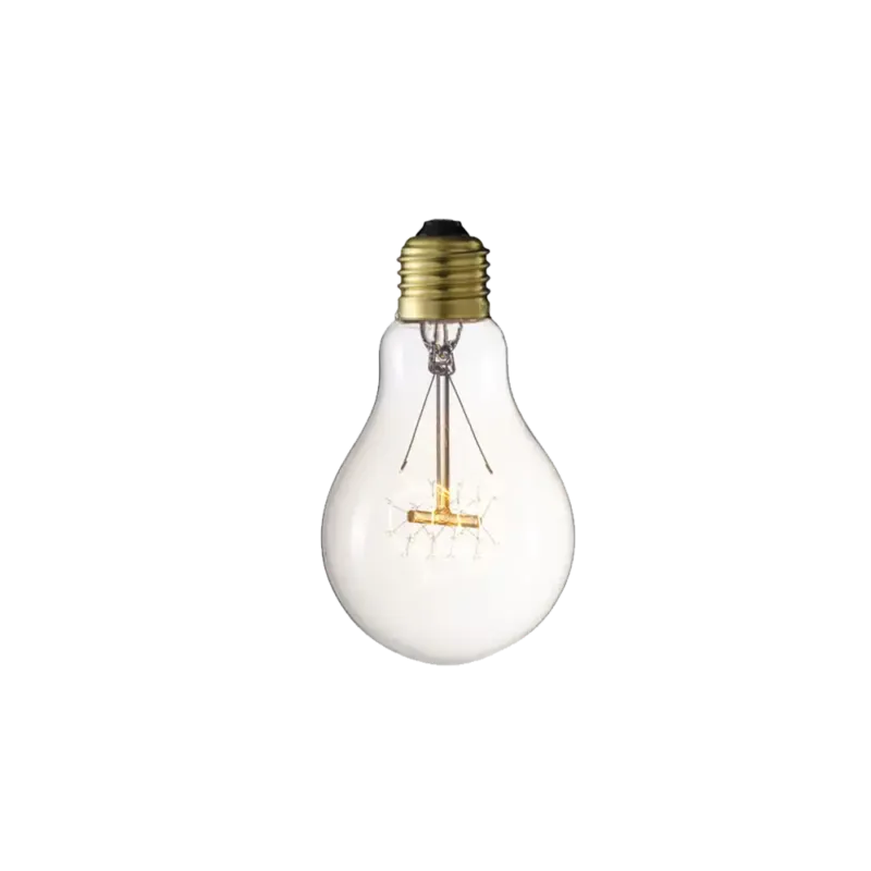 Ekspresowa dostawa Żarówka dekoracyjna vintage A19 40W E27 szklana z serii VINTAGE - Cosmo Light
