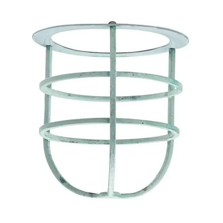 Klatka zabezpieczająca metalowa zielona SHEL-SOM-CAGE-VD z serii Somerton i Sheldon - Elstead Lighting Najlepsza cena