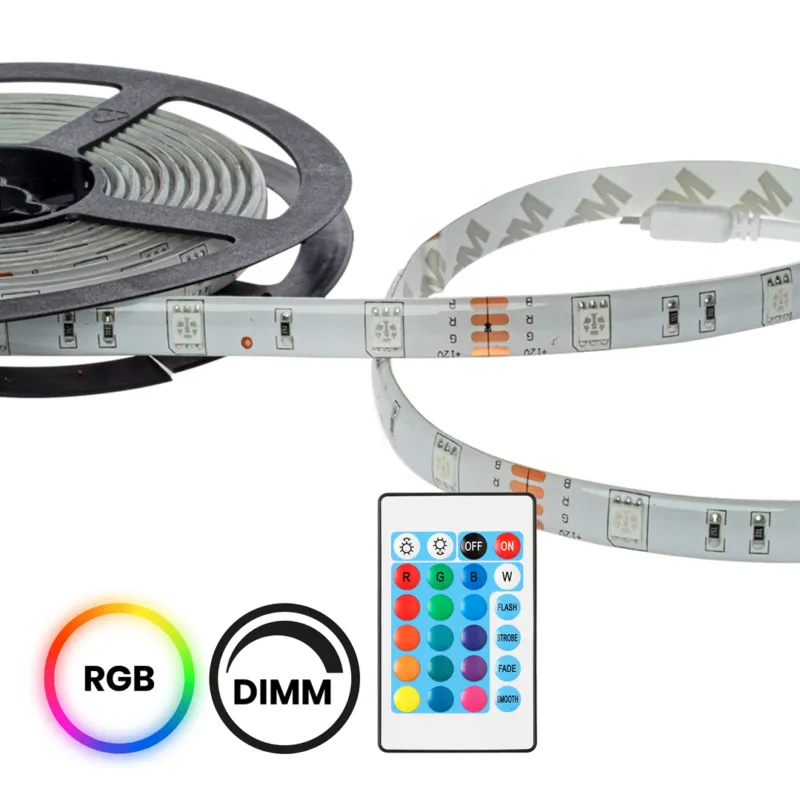 Oferta czasowa ZESTAW LED RGB 5M EKZ2291 Milagro