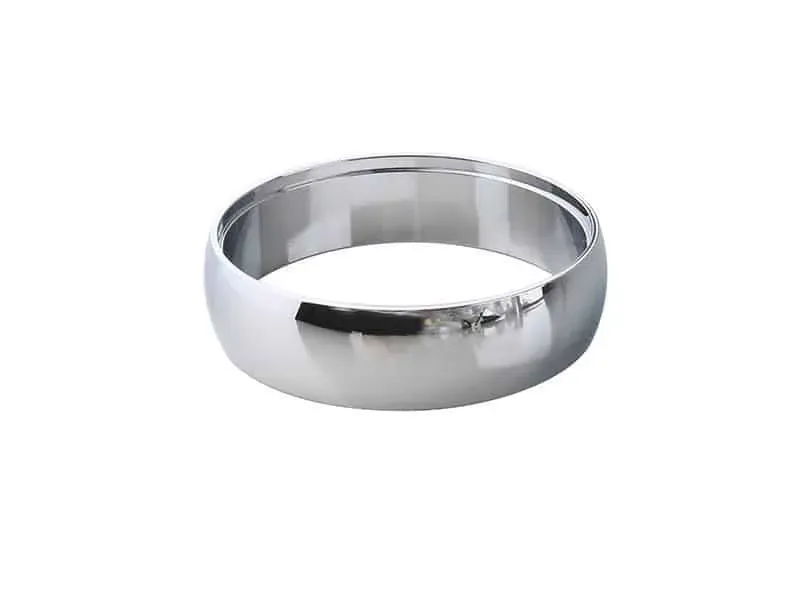 Sprawdź teraz Azzardo Pierścień ozdobny metalowy chromowany 9,5cm AZ1485 z serii ADAMO RING
