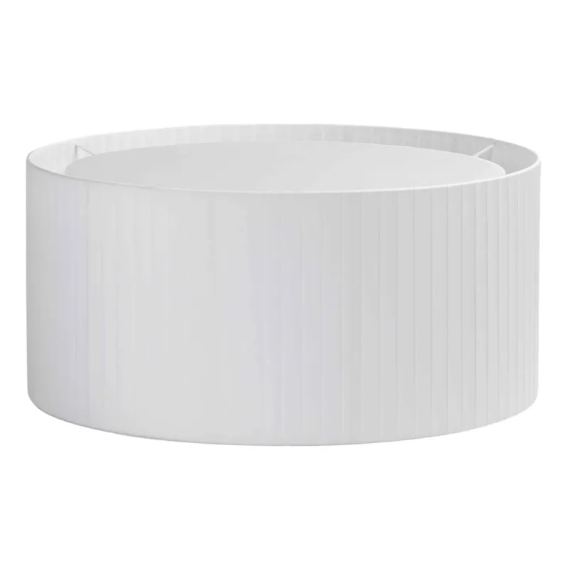 Cena promocyjna Abażur biały do lampy DRUM 500 PLEATED 5016016 - Astro Lighting
