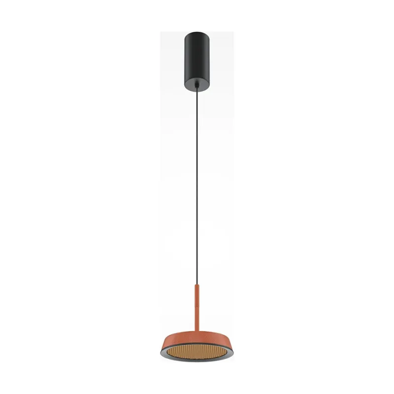 Kup teraz Lampa wisząca z płaskim kloszem El LED 15,3cm ruda Maytoni