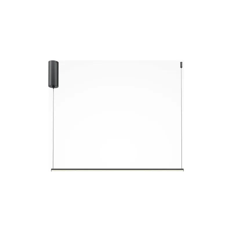 Popularny Lampa wisząca podłużna minimalistyczna Halo LED 80cm czarna Maytoni