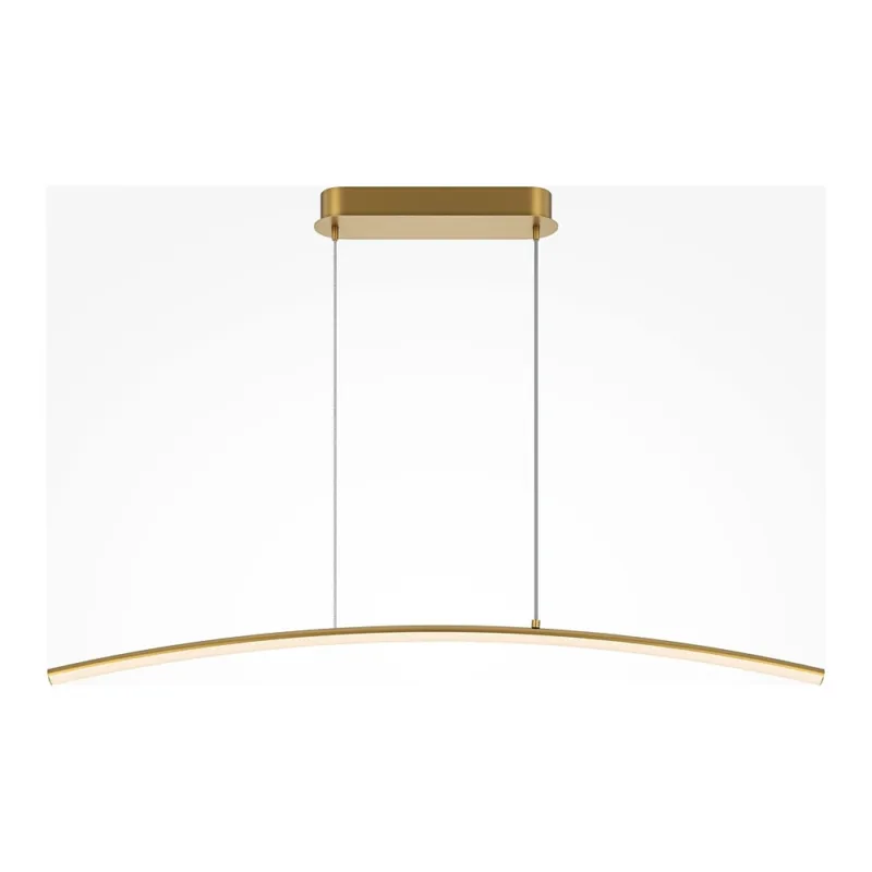 Ekspresowa dostawa Lampa wisząca łukowa Light Reflection LED 98cm mosiężna Maytoni
