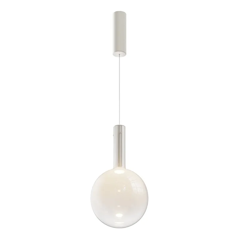 Lampa wisząca szklana kula Nebula LED 25cm biała Maytoni Dodaj do koszyka