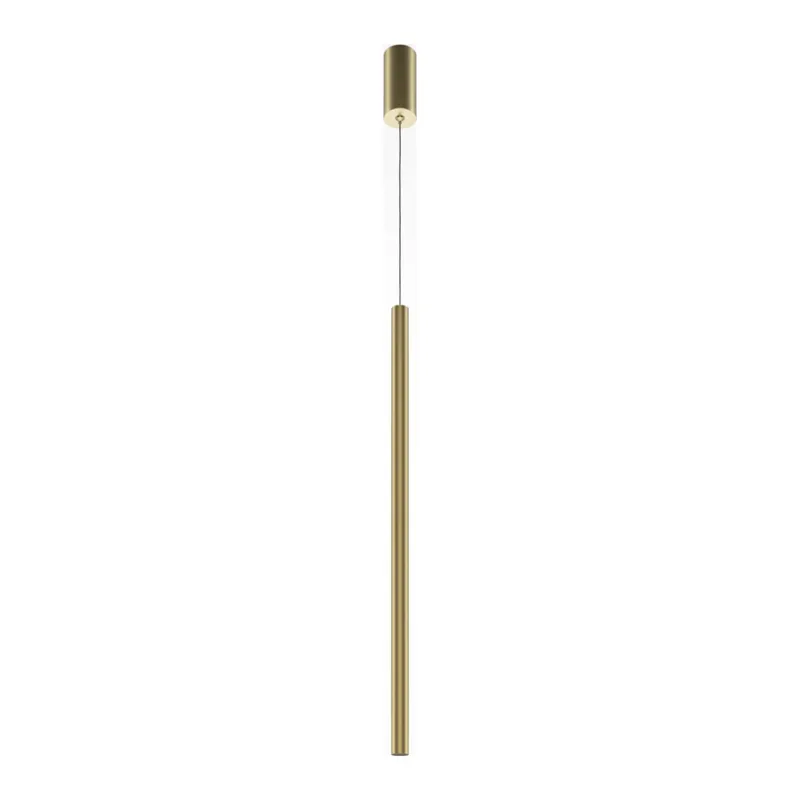 Lampa wisząca tuba Pro Extra LED 4000K 3cm H80cm złota Maytoni Szybka wysyłka