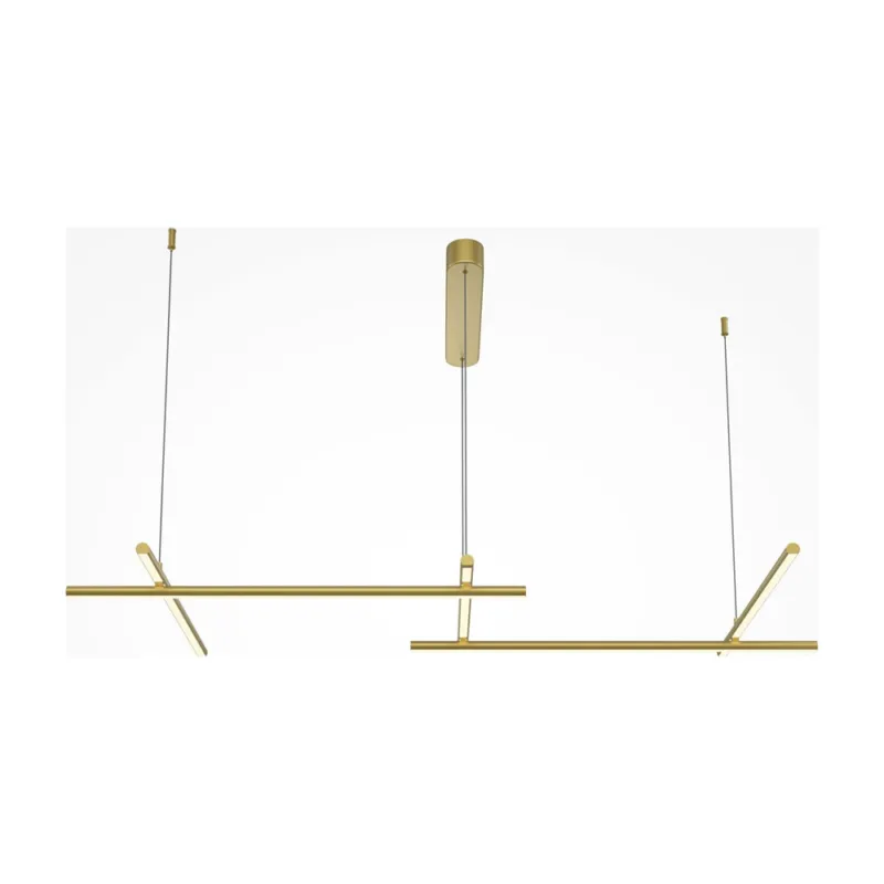 Kup online Lampa wisząca nowoczesna Radiance LED 121,4cm złota Maytoni