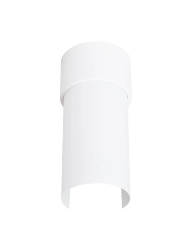 Lampa spot tuba modern Flash 10cm biała Sollux Oferta czasowa