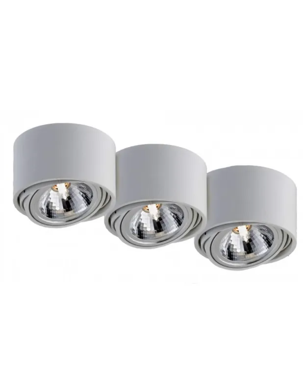 Lampa spot z regulowanym kierunkiem światła Lumos III biała Kaspa Szybka dostawa