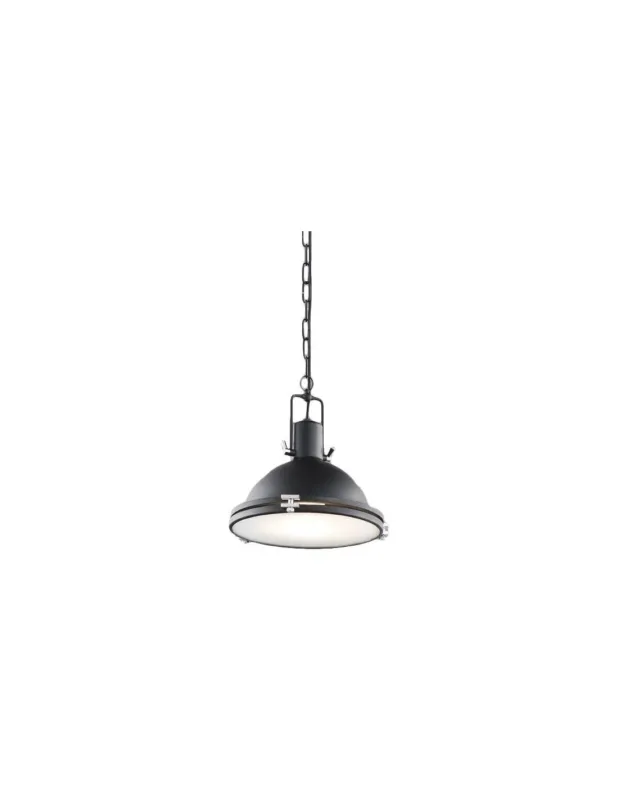 Lampa wisząca vintage z łańcuchem Nautilius 26cm brązowa Kaspa Wybór klientów
