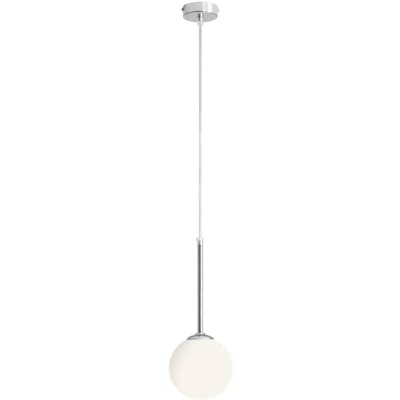 Nie przegap Lampa wisząca szklana kula Bosso Mini 14 chrom Aldex