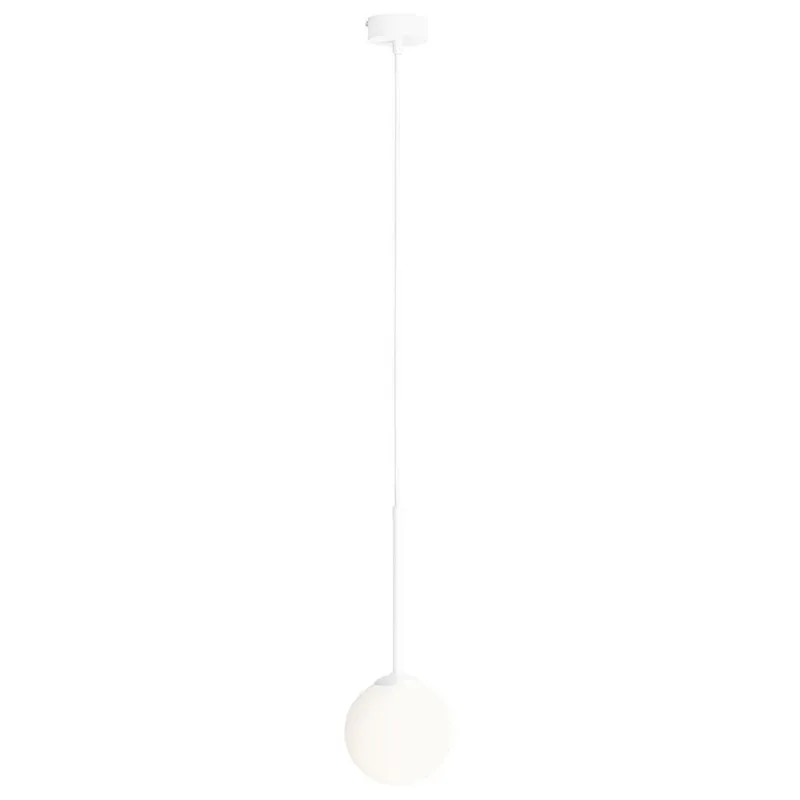Nie przegap Lampa wisząca szklana kula Bosso Mini 14 biała Aldex