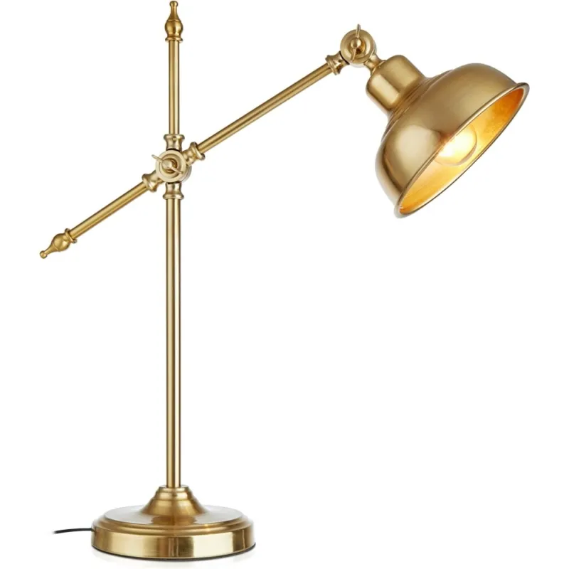 Lampa stołowa regulowana Grimstad mosiężna Markslojd Darmowy zwrot