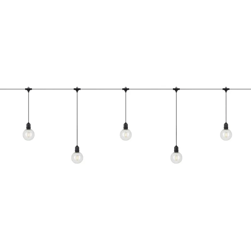 Bezpieczna płatność Łańcuch girlanda ogrodowa Garden 24 Deco 750 cm czarny Markslojd