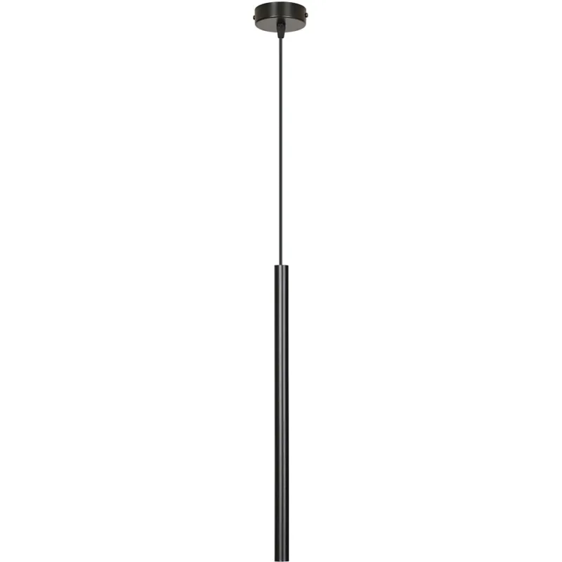 Lampa minimalistyczna wisząca tuba Selter 8 czarna Emibig Zamów teraz