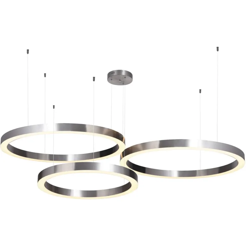 Zamów dziś Lampa wiszące okręgi Circles Nickel 40+80+80 nikiel Step Into Design