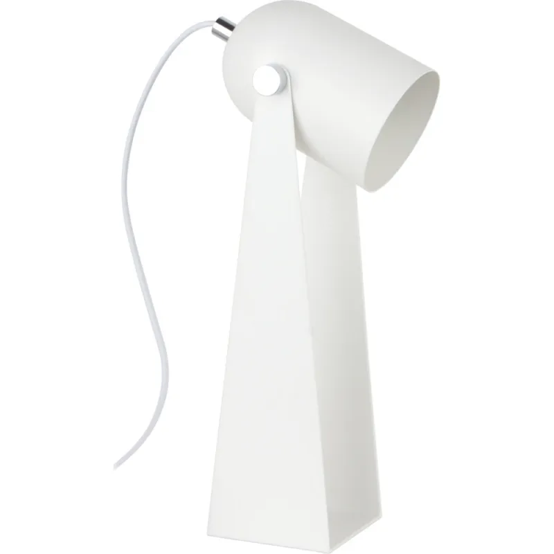 Lampa biurkowa Aries II biała Zumaline Niska cena