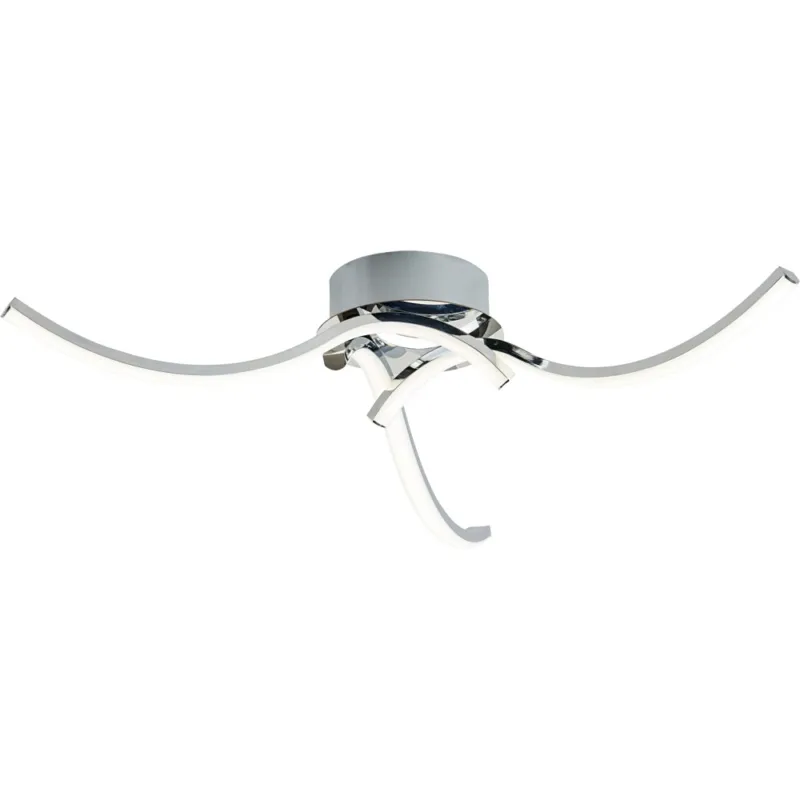 Plafon nowoczesny z regulacją barwy światła Focus III LED 60cm srebrny Zumaline Kup teraz