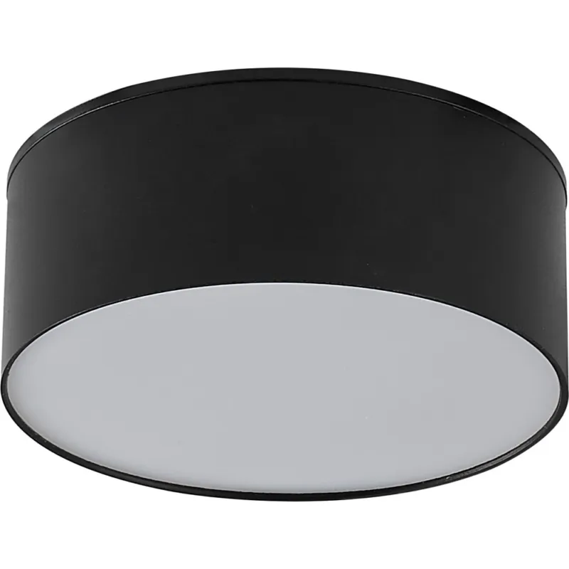 Plafon okrągły Solari LED 4000K 12cm czarny Zumaline Łatwy zwrot