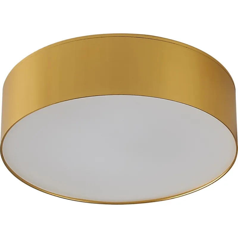 Popularny Plafon okrągły Solari LED 4000K 12cm złoty Zumaline