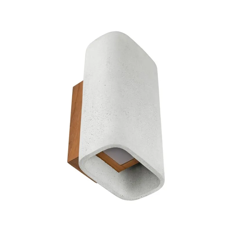 Oferta limitowana Kinkiet zewnętrzny betonowy ConTeak LED IP65 naturalny szary Loftlight
