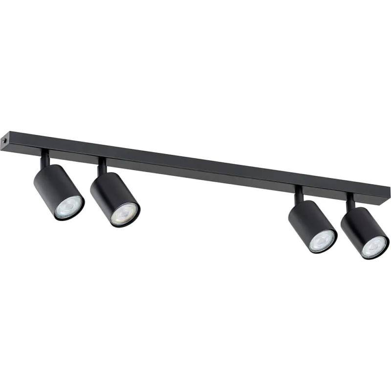 Dostępne od ręki Reflektor sufitowy 4 punktowy Flash 70cm czarny Emibig