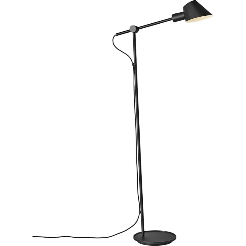 Hit sprzedaży Lampa podłogowa skandynawska Stay czarna DFTP