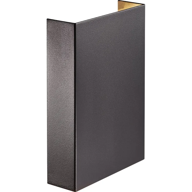 Kinkiet zewnętrzny elewacyjny Fold LED 15cm czarny Nordlux Kup teraz