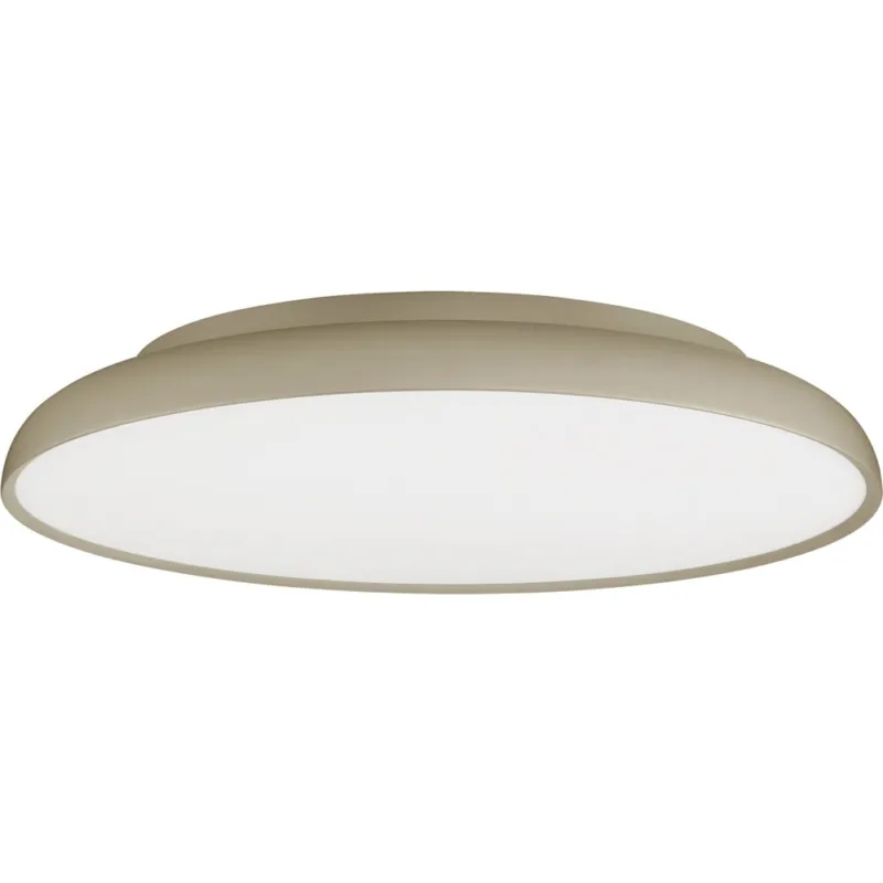 Wyjątkowa oferta Plafon minimalistyczny z pilotem sterowania Marcus LED 45cm 3000K szampańskie złoto