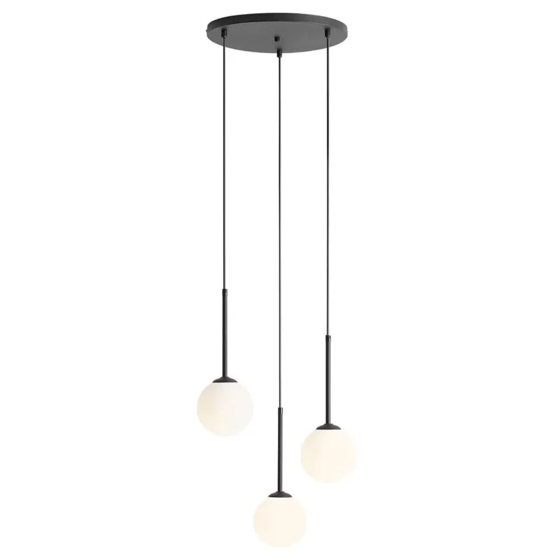 Kaskadowa lampa wisząca Bolonia 3 Ring Rabat