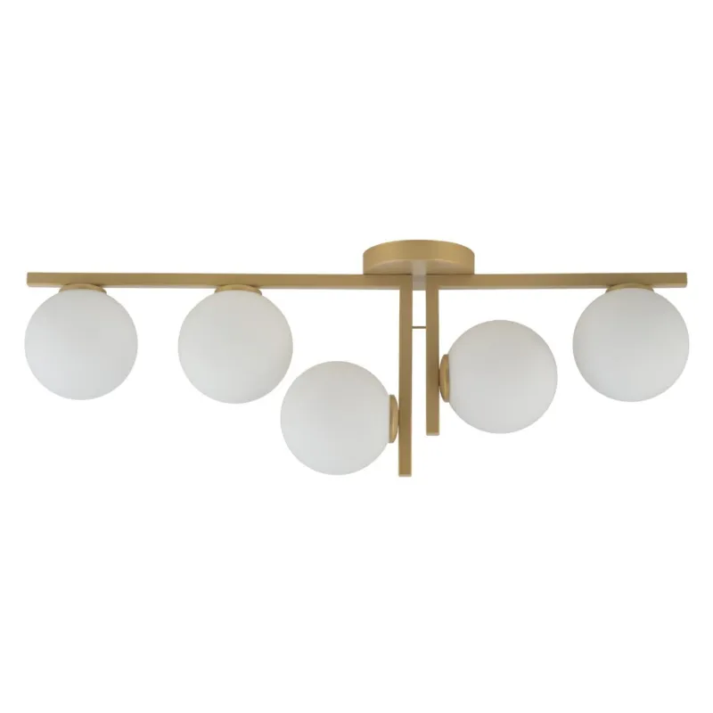 Elegancka lampa sufitowa Lara 5 do salonu Ekspresowa dostawa