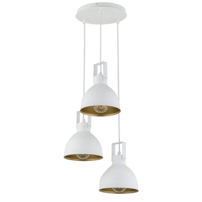 Szybka dostawa Lampa wisząca Felicia Ring 3 z okrągłymi kloszami