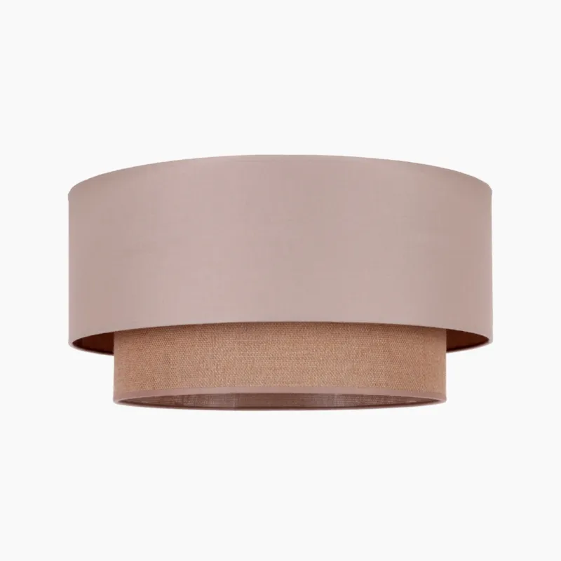 Nowy Elegancka lampa sufitowa Boho wykonana z naturalnej juty