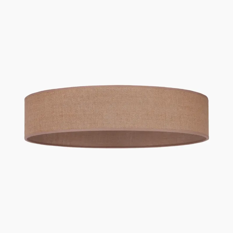 Jutowy plafon sufitowy Plafond LED w ciemnym kolorze Niska cena