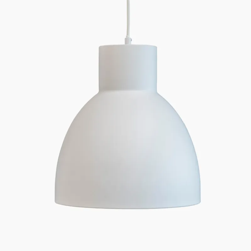 Darmowy zwrot Biała lampa wisząca Coast wykonana z metalu