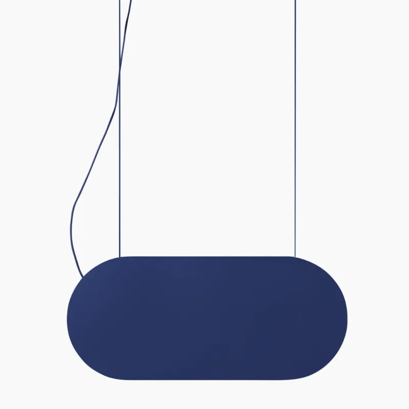 Bestseller Granatowa lampa wisząca w nowoczesnym designie MALUMI