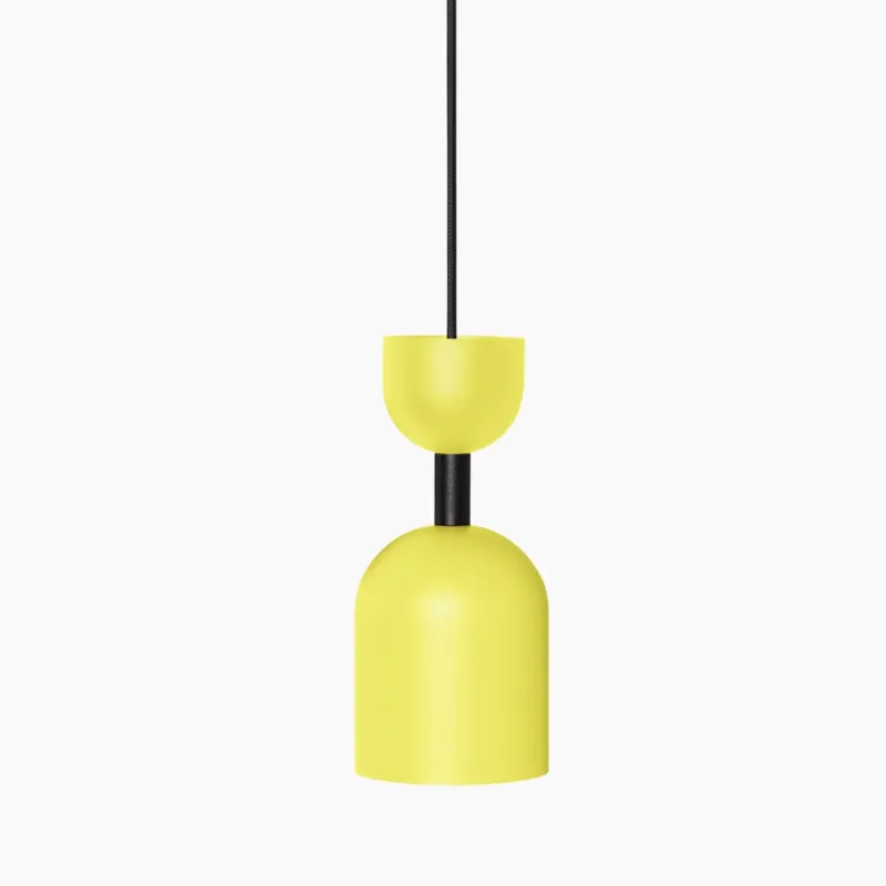 Rabat Pojedyncza lampa wisząca w żółtym kolorze SUPURU