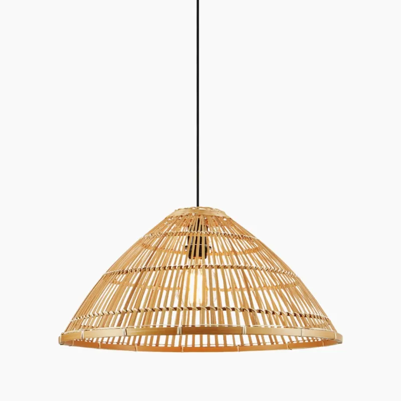 Bambusowa lampa wisząca Capello nad stół Obniżka ceny