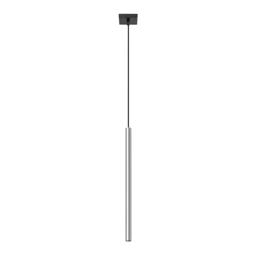 Bezpieczna płatność Lampa wisząca pojedyncza stalowa rurka Sollux Lighting SL.1199 Ocean Green PASTELO 1 chrom 1xG9 118cm