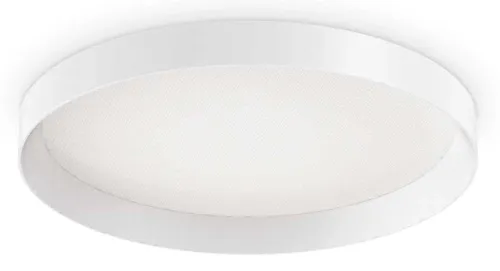 Obniżka ceny Biały plafon do łazienki lampa sufitowa okrągła Ideal Lux 254272 Fly pl d45 3000K LED 26W 45cm