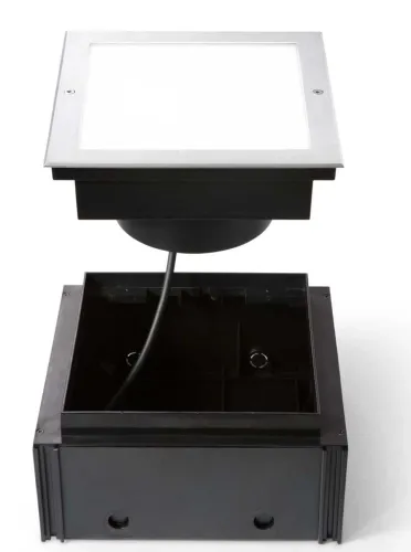 Popularny Lampa zewnętrzna gruntowa kwadratowa do wbudowania Ideal Lux 325705 Taurus pt d17 wide square LED 16W 3000K