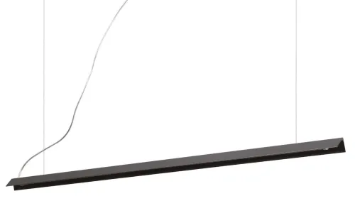 Sprawdź teraz Czarna aluminiowa lampa wisząca w kształcie litery V Ideal Lux 275376 V-line sp LED 20W 3000K
