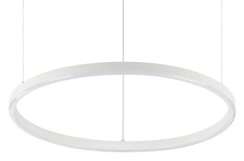 Biała lampa wisząca na linkach smukła okrągła ramka Ideal Lux 269856 Oracle slim sp d050 round 4000K on-off LED 32W 50cm Dodaj do koszyka