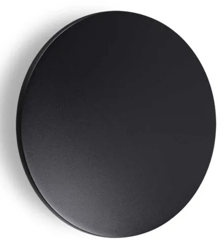 Czarna lampa ścienna zewnętrzna kinkiet okrągły Ideal Lux 328577 Punto ap d30 LED 16W 3000K 30cm Oferta